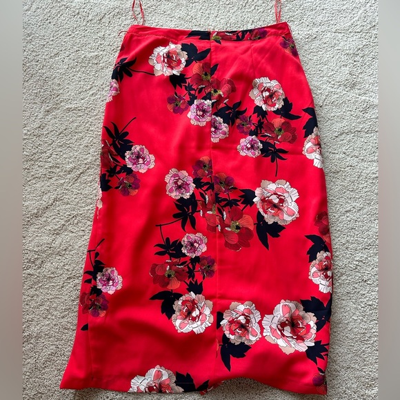 Oasis Floral Midi Skirt - Size 12 - Picture 4 of 4